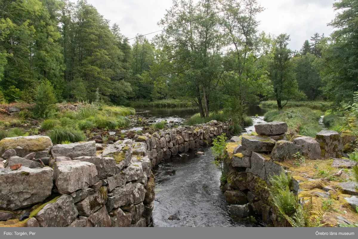 Foto dokumentation av området kring Järle kvarn 2018-08-23