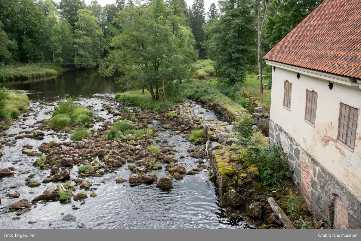 Foto dokumentation av området kring Järle kvarn 2018-08-23