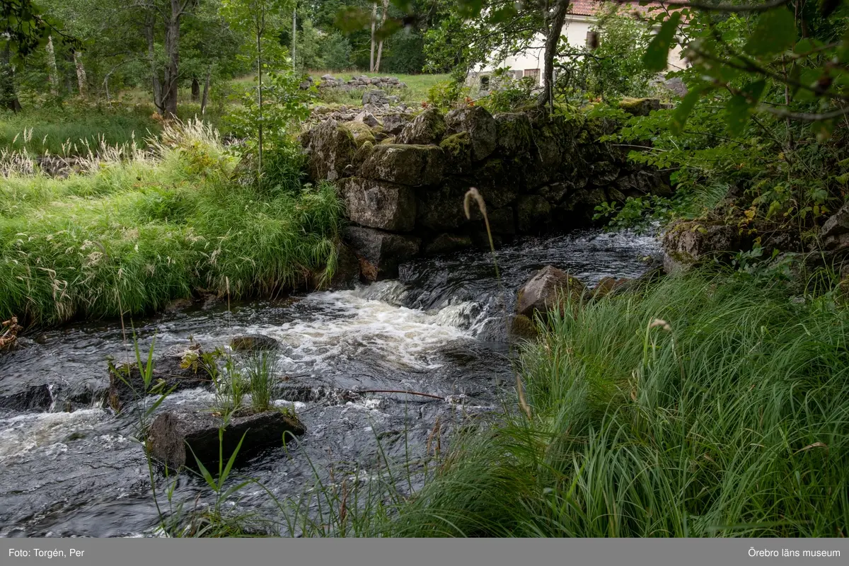 Foto dokumentation av området kring Järle kvarn 2018-08-23