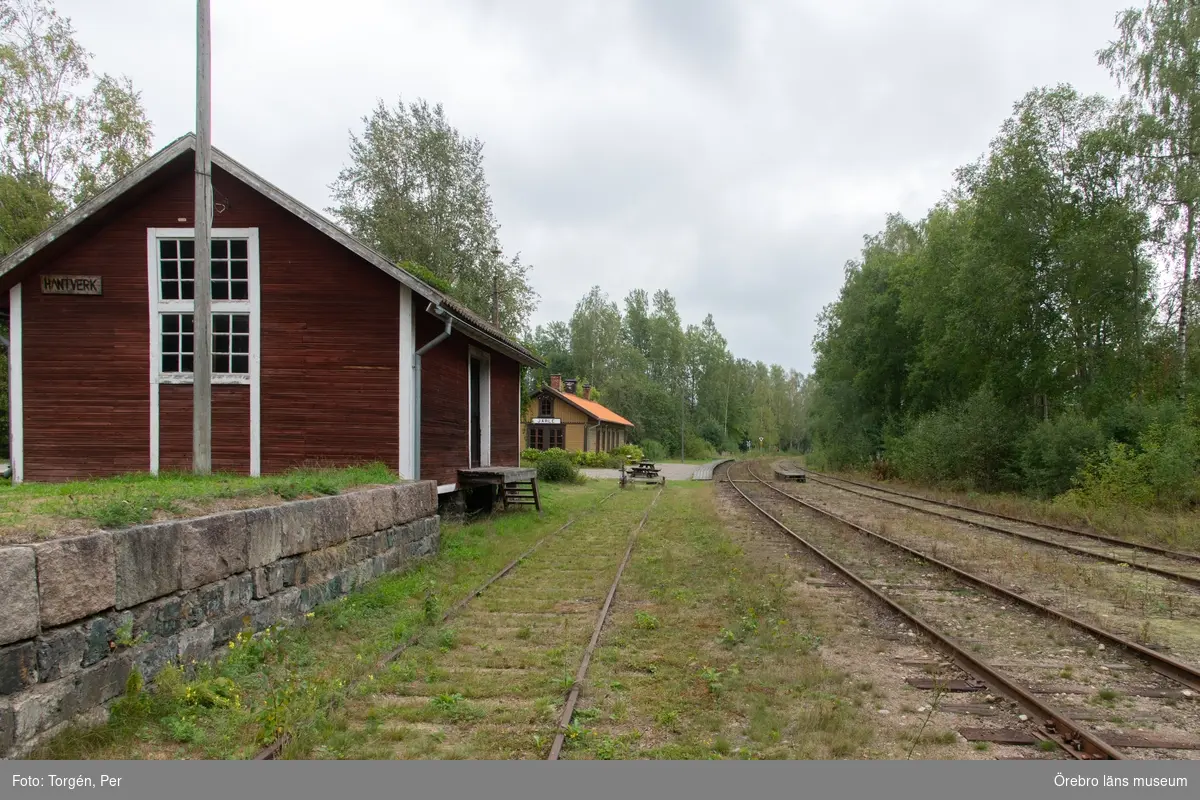 Dokumentation av Järle stationsområde