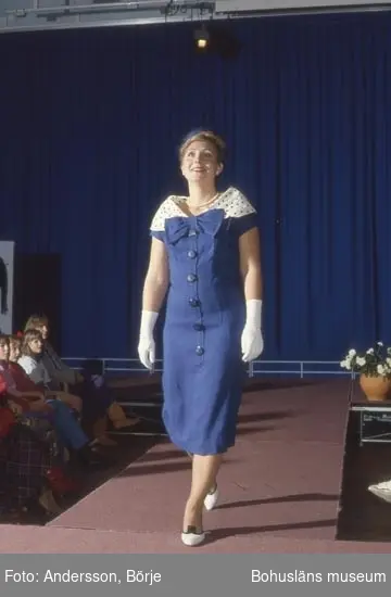 Modevisning i Hörsalen på Bohusläns museum