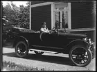 Einar Torgny rattar sin T-Ford Cabriolet