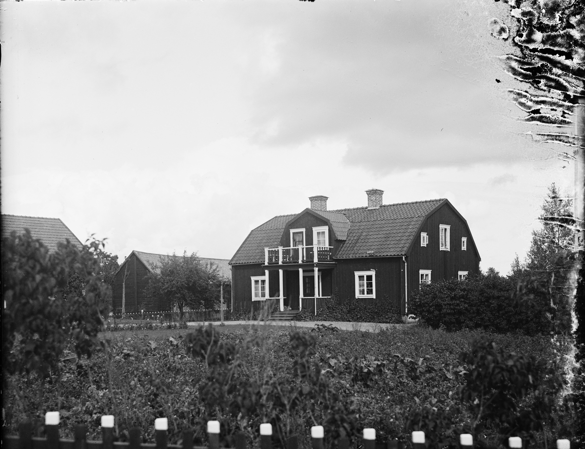 Faringe prästgård, Faringe socken, Uppland 1932