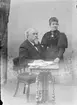 Ateljéporträtt - Henri och Emma Osti, Uppsala omkring 1896