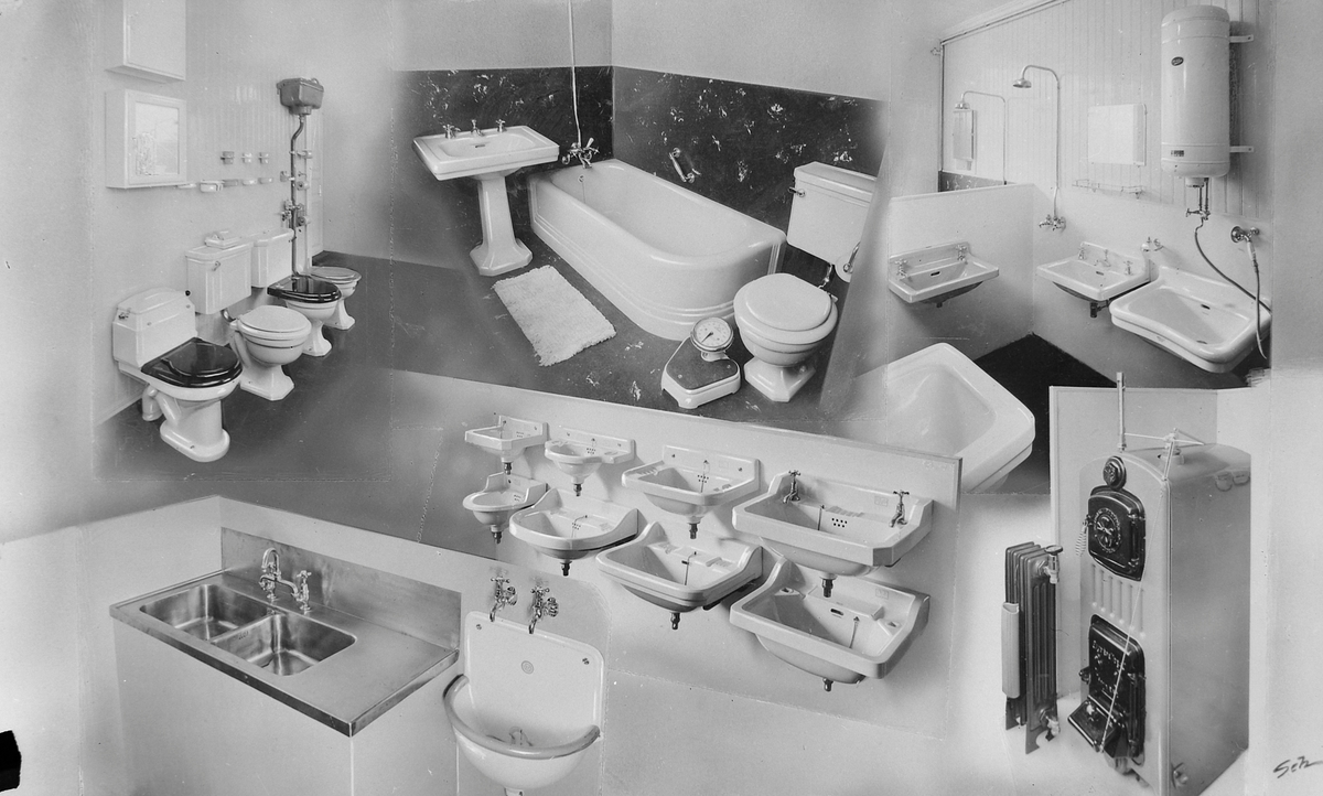 Interiør hos Christen Setsaas A/S rørleggerforretning