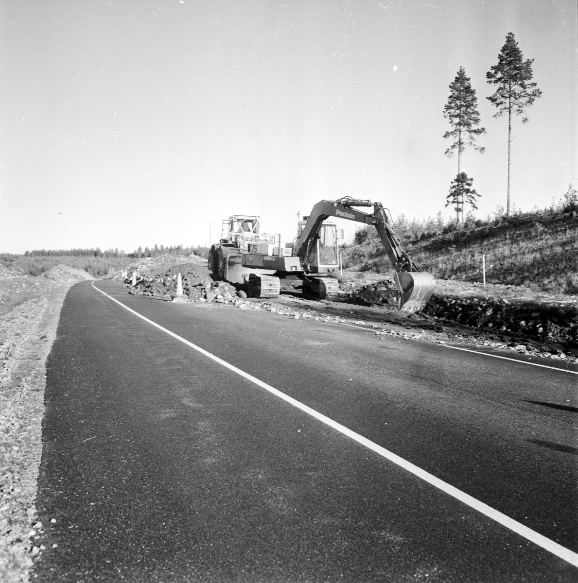 Vägbygge Mehedeby, Tierp socken, Uppland