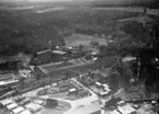 Flygfoto över Gislaveds gummifabrik i Jönköpings län. Nr H 1986