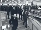 Invigningen av Domusvaruhuset den 10/9 1964.