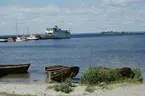 m/s Svea vid Nåttarö 1/8 1964