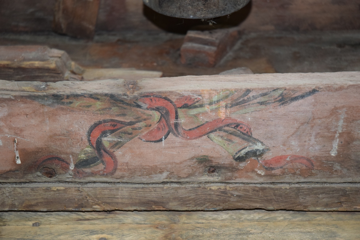 Bladranke med innskripsjon