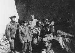 Arbeidslaget i Heggelia, Berg kommune i 1954.