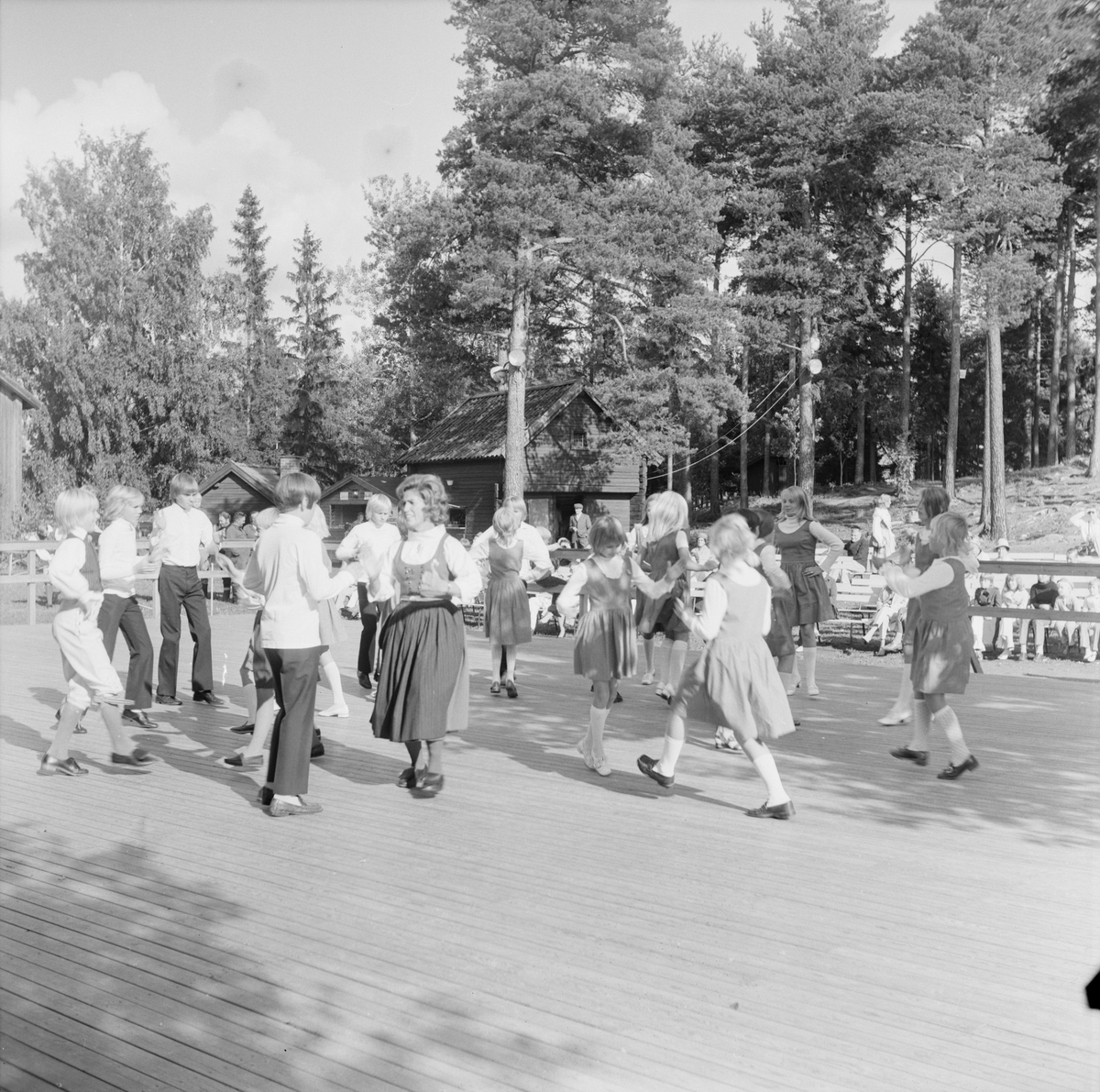 Hembygdens dag i Tierp, Uppland, augusti 1971