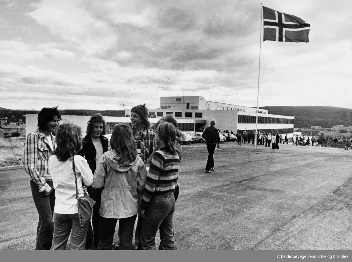 Bredtvet gymnas. August 1972