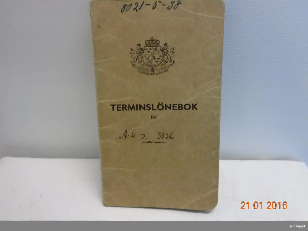 Terminslönebok