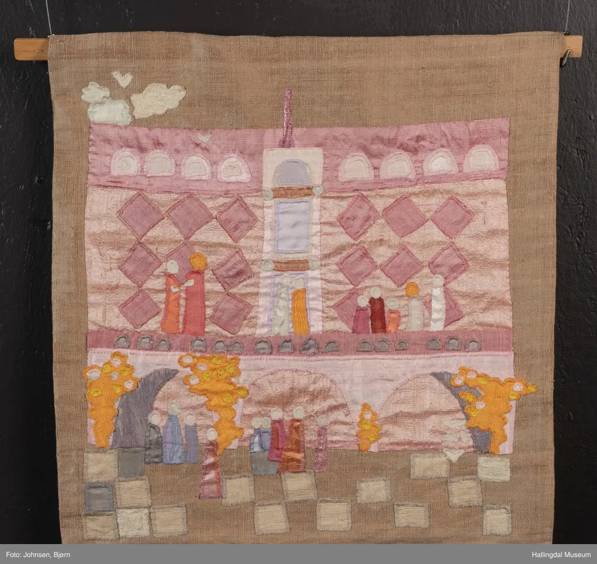 Applikert tekstilbilde