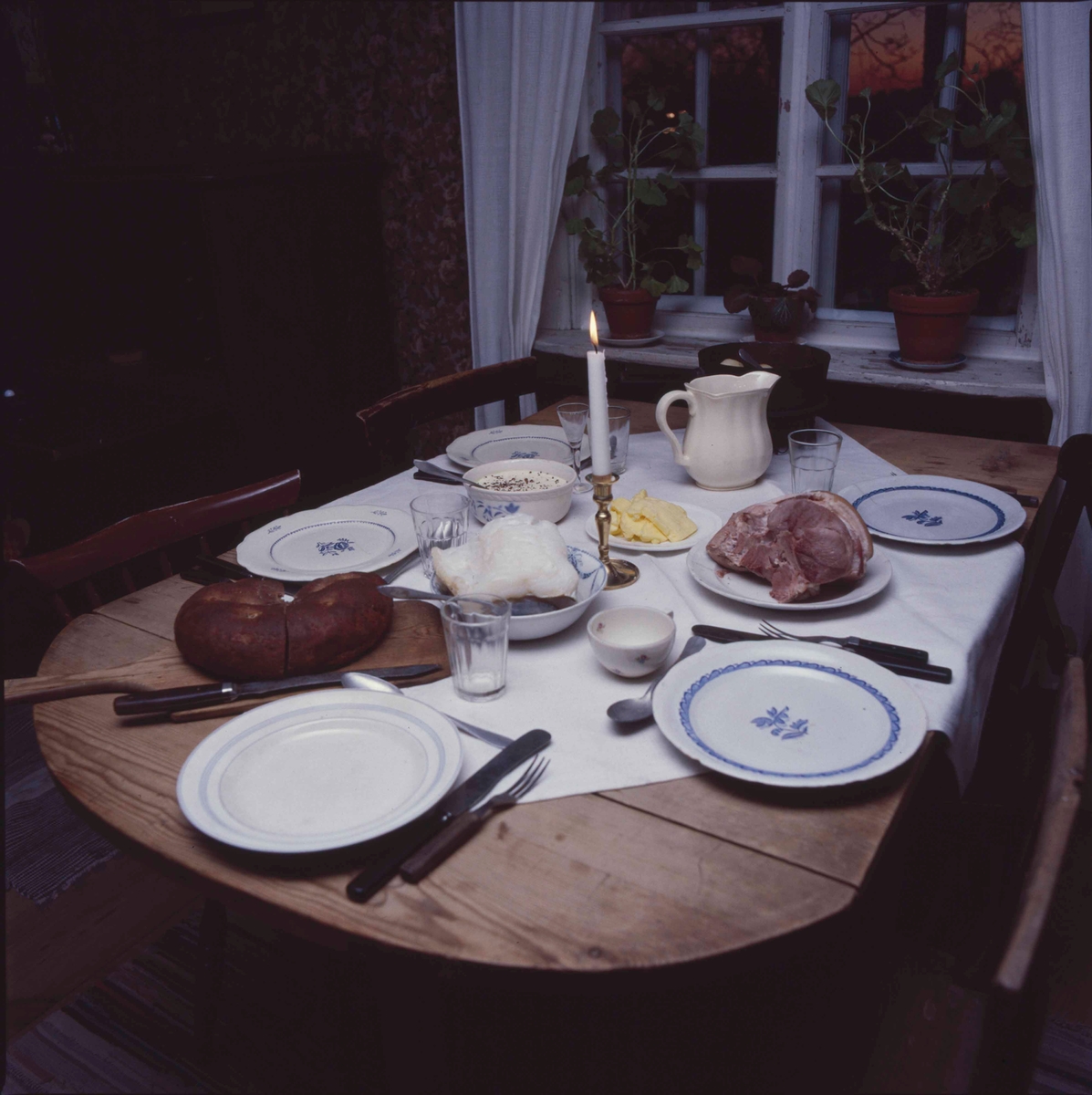 Julbord i Statarlängan.