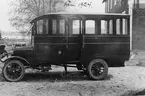 Aktiebolaget Hägglund & Söner, Örnsköldsvik. Det första av bolagets levererade karosseriet år 1924.