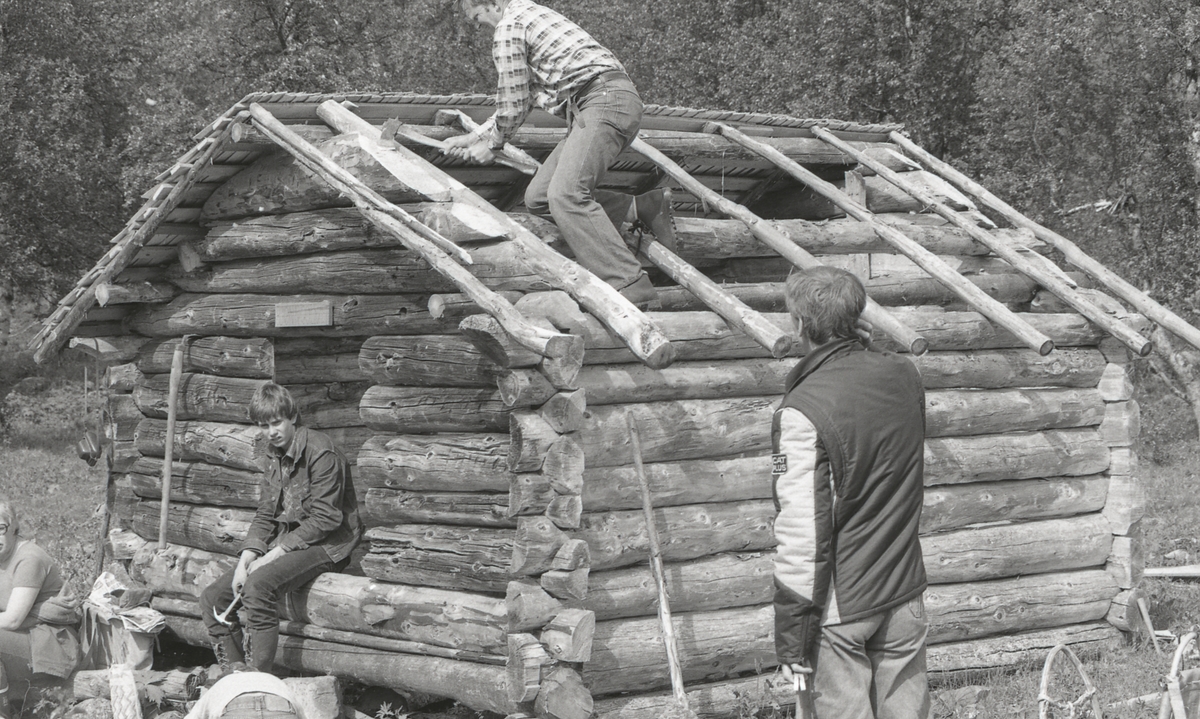 Bjønngolvet (T),
Skarlia, Flendalen (T):
Stikkelegging.