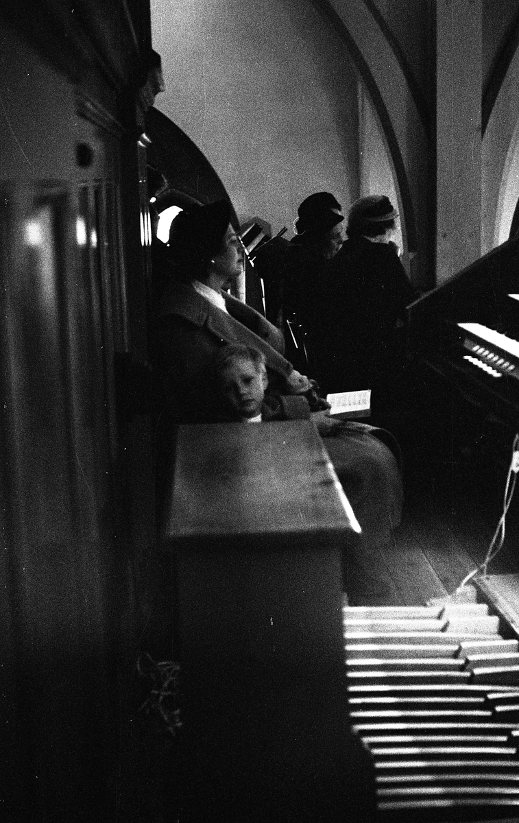 Dop i Mikaelskapellet, Uppsala 1962