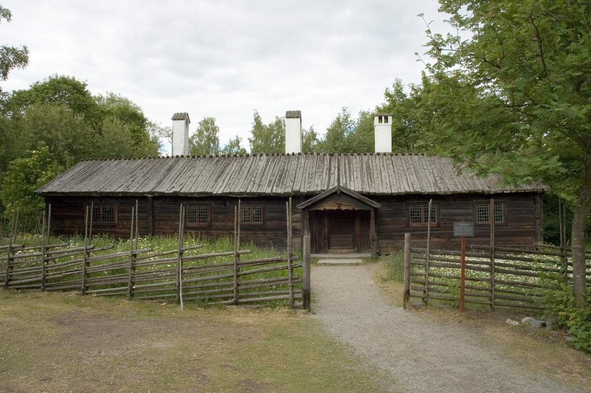 Bollnässtugan på Skansen. Exteriör.