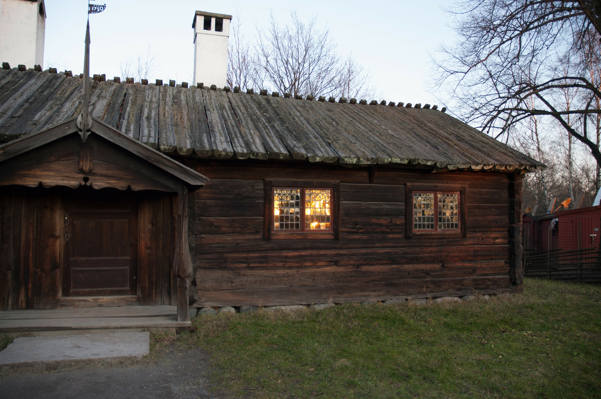 Bollnässtugan på Skansen. Exteriör.