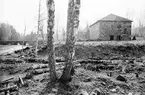 Hus (numera museum) vid Ädelfors gruvområde.