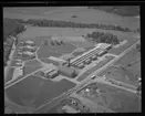 Flygfoto över Centrala yrkesskolan, Kolbäck.