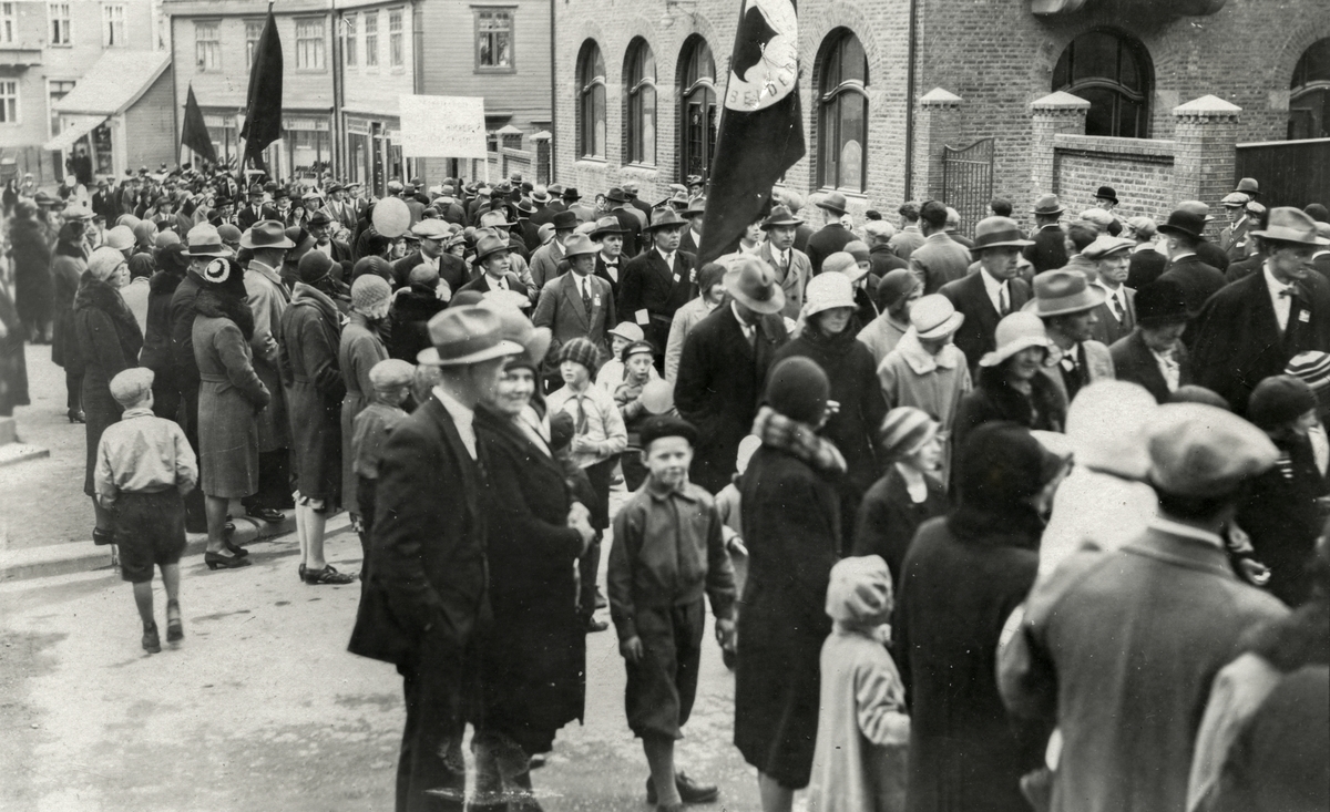 1. mai tog i Odda 1931.