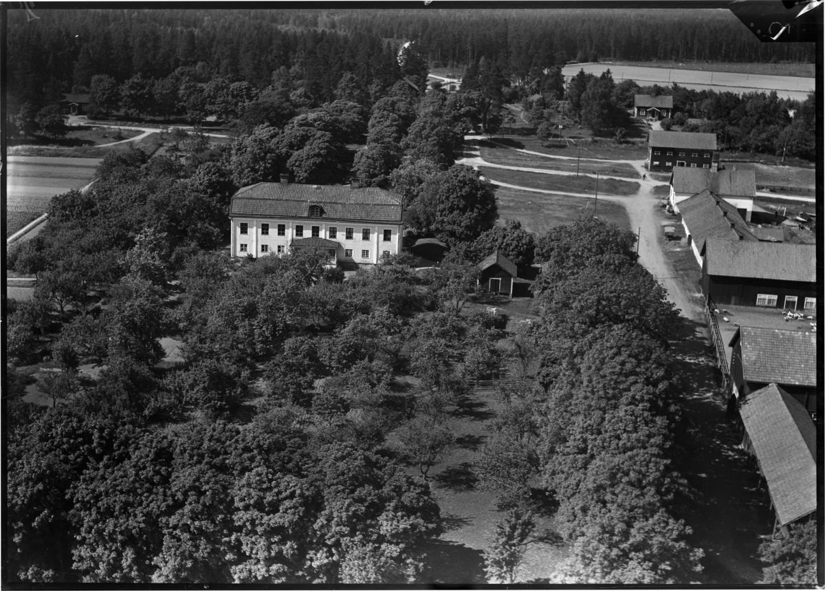 Flygfoto av Malma herrgård, Malma.