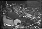 Flygfoto över Hallstahammars bruk