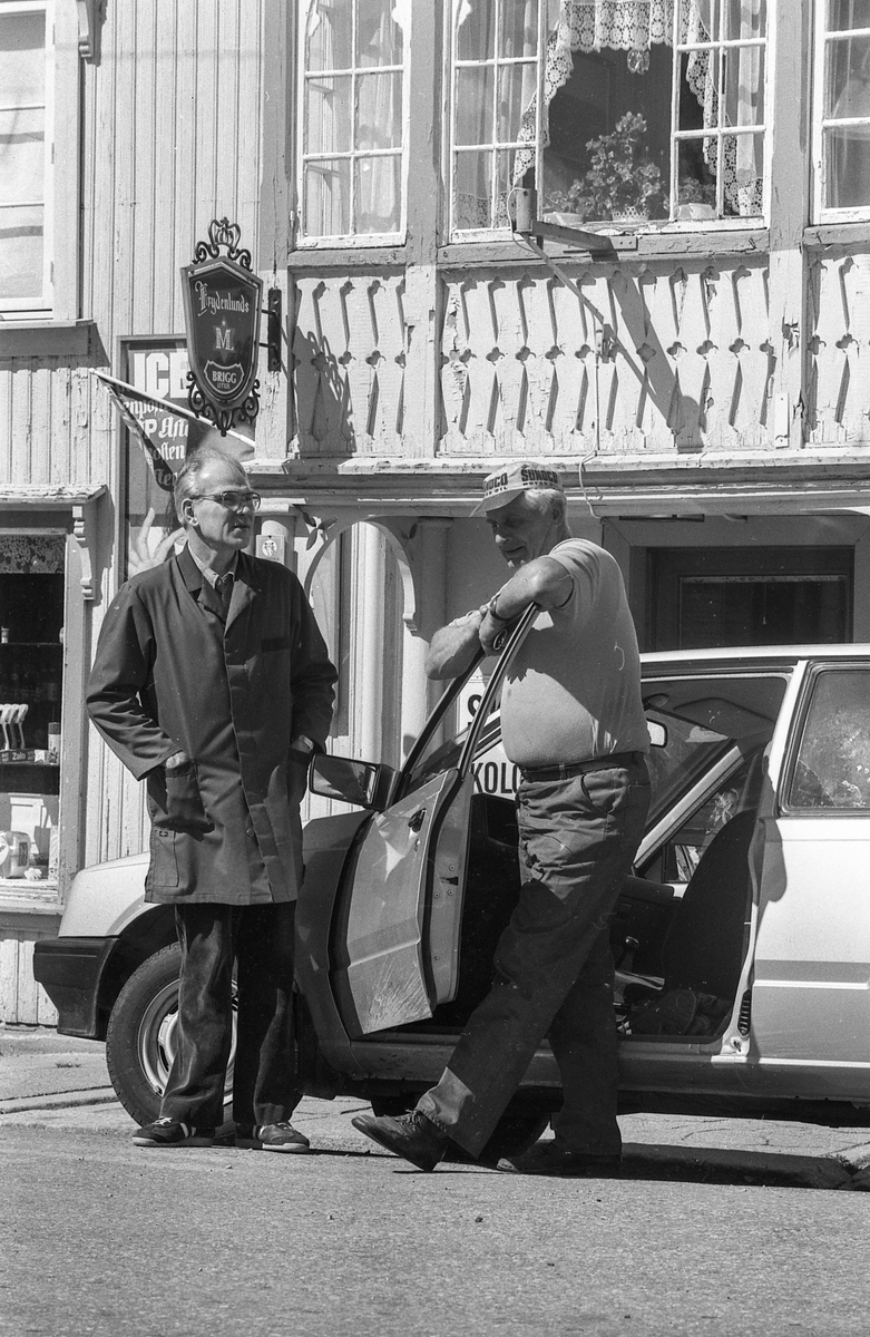 Divererse motiver fra Hølen. Skøyen kolonial. Hølenselva med småbåter og fine sommermotiver. Bro over Tegnebyholtet. Stasjonsmesteren eller postmesteren.
Fotograf: ØB Ukjent