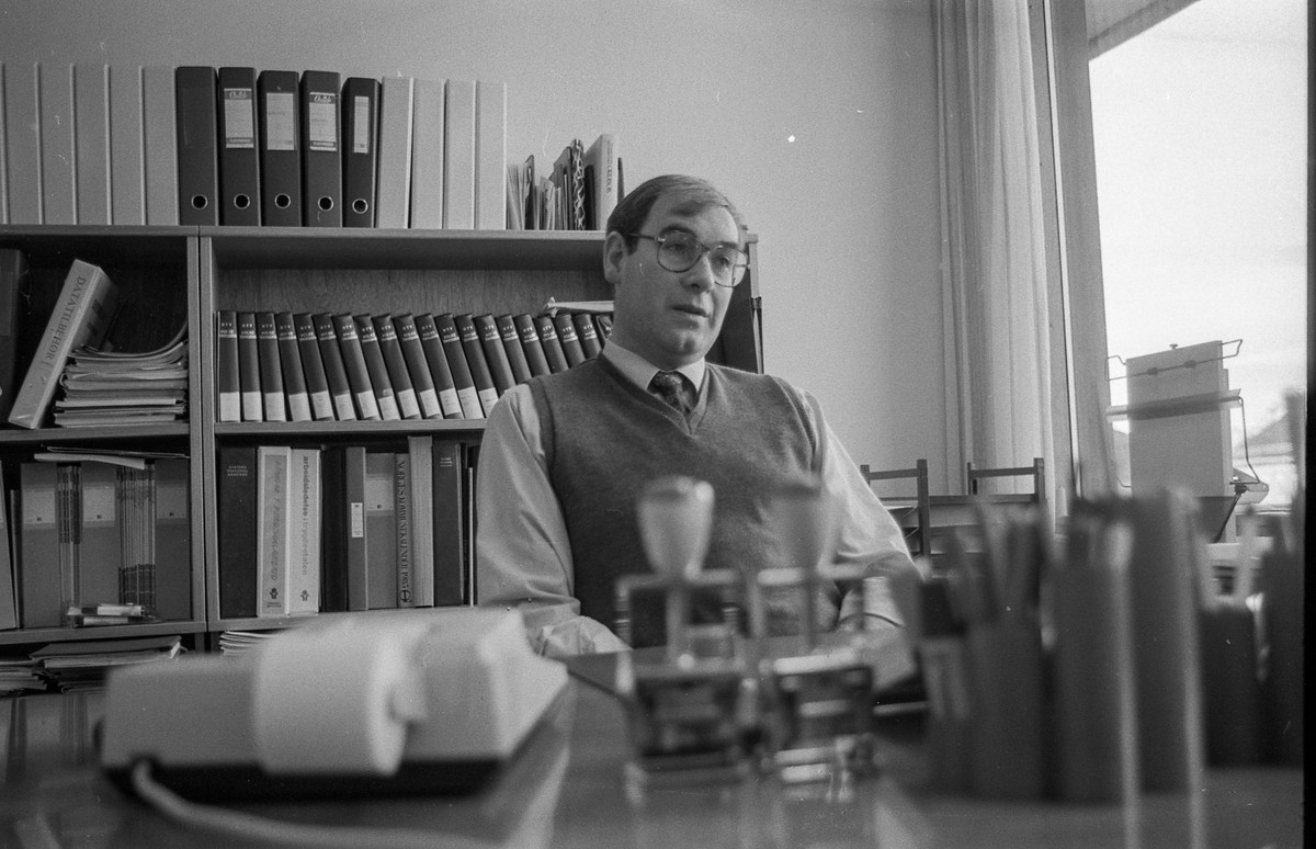 Frogn Trygdekontor. Trygdesjef Arne Rolfsnes.