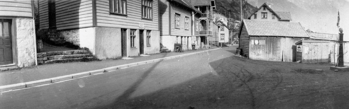 Brotateigen og bensinpumpe