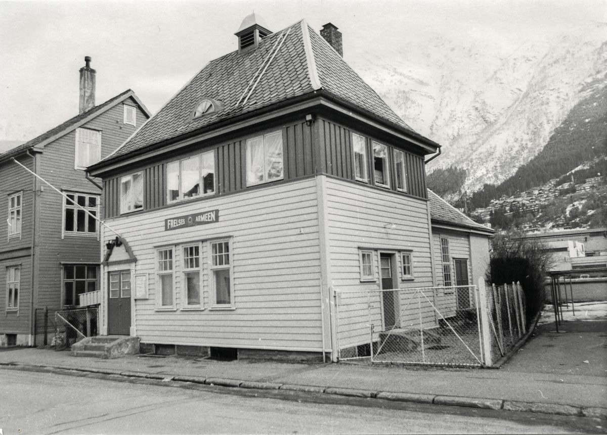 Frelsesarmeen sitt hus i Odda