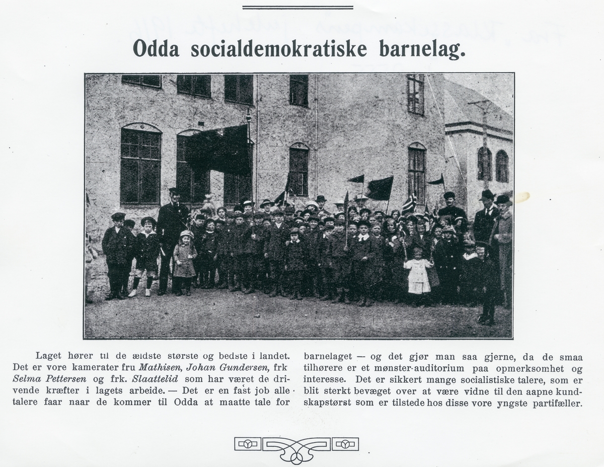 Odda Socialdemokratiske Barnelag