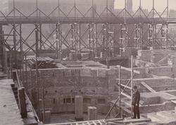 Bygget av Kungliga Operan, Stockholm 1891-1898. Ur album "Ko