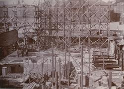 Bygget av Kungliga Operan, Stockholm 1891-1898. Ur album "Ko