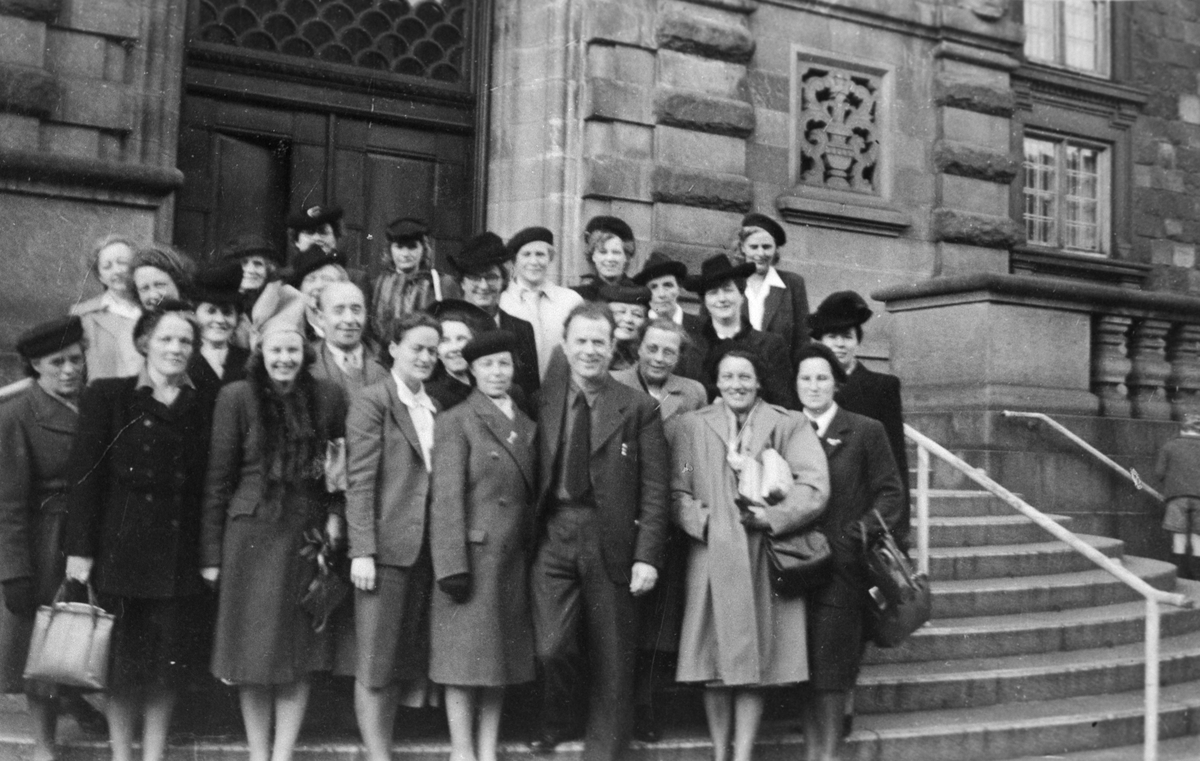 Kvinnekongress i København i 1946.