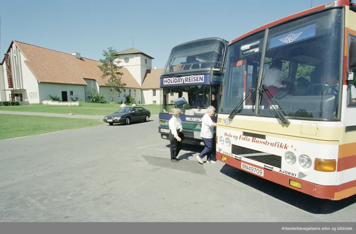 Bygdøy. Vikingskiphuset. 27. juni 1995