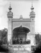 Musikestraden på restaurang Rullan, Uppsala 1880-tal