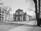 S:t Olai kyrka i Norrköping. Uppförd av murmästare Elias Kessler 1766-1767 efter ritningar av överintendent Carl Johan Cronstedt.