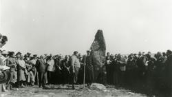 Hans Majestet Kong Haakon VII åpner rv 50 over Saltfjellet 3