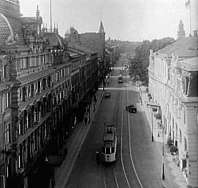 Göteborg.
Grand Hotell t.v. och Hotell Palace t.h.