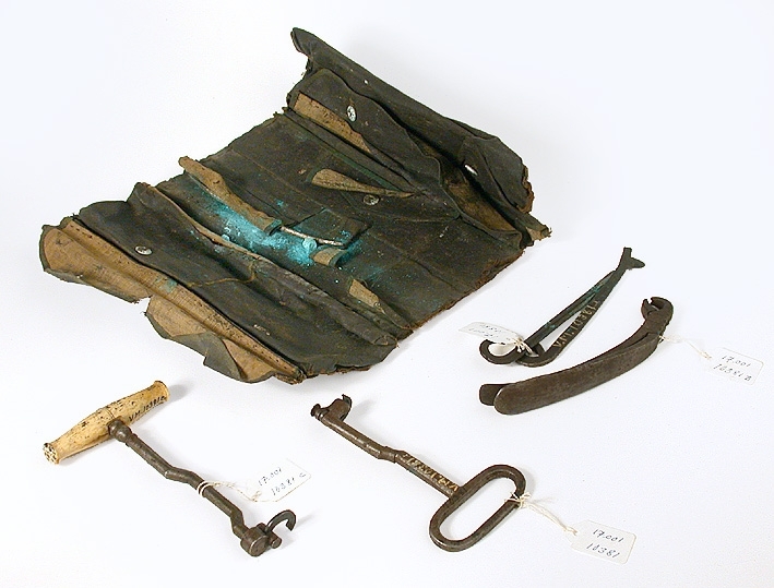 Väska med instrument.