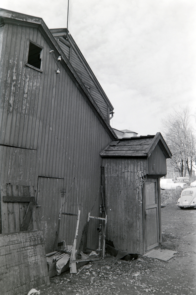 Østregate 2, Hamar. Dokumentasjon før riving.