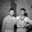 Tennis Närke-Östergötland.
December 1956.