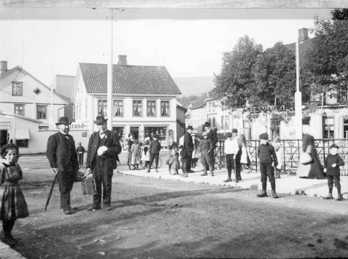 Repro: Gatebilde, Lilletorget Lillehammer.