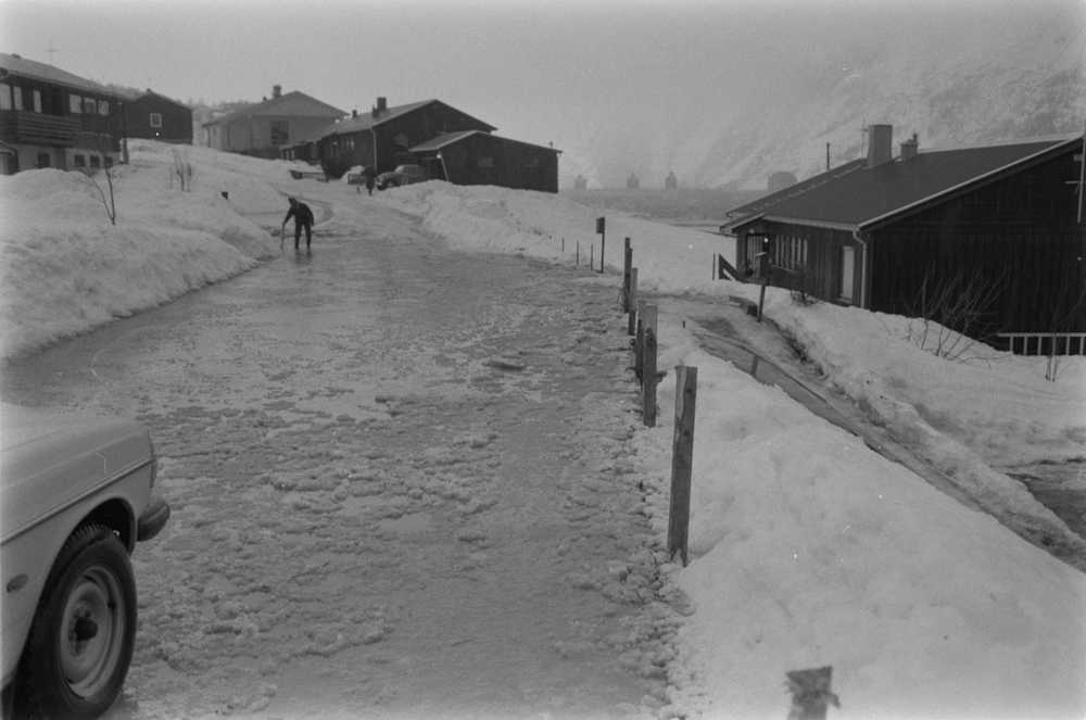 Oversvømmelse. Fra Halsåsen