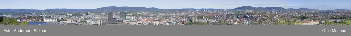 Panorama, sjø, havn, fjord, båt, skip, festning, byggearbeider, kran, mudder,