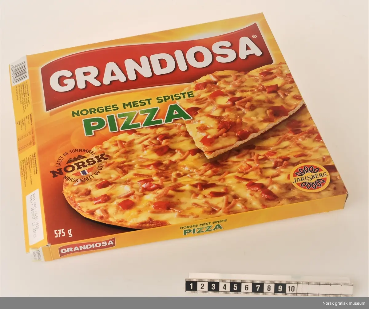 Pappesken til en Grandiosa